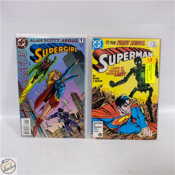 SUPERMAN #1 & SUPERGIRL #1
