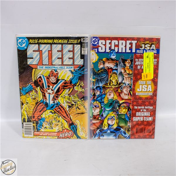 STEEL #1 JSA FILES & ORIGINS