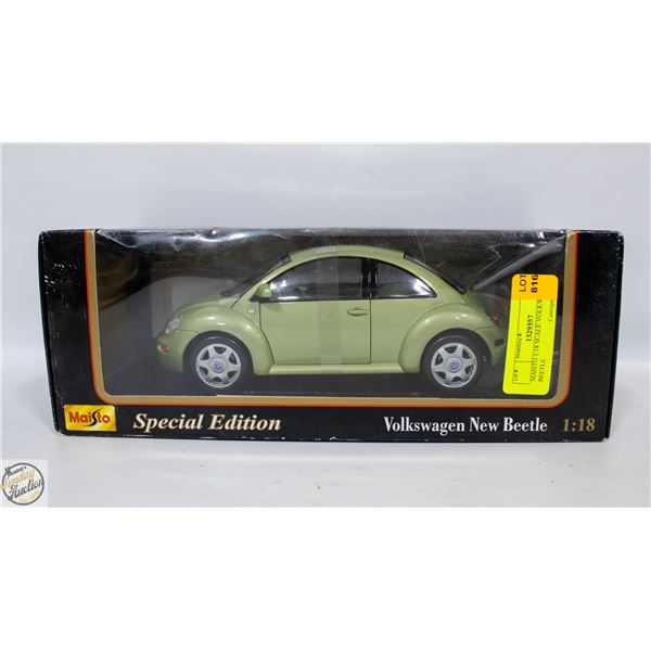 MAISTO 1:18 SCALE VOLKWAGEN BEETLE