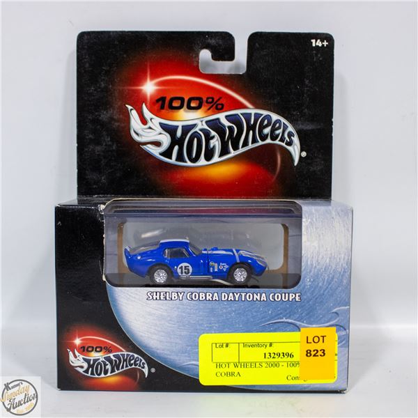 HOT WHEELS 2000 - 100% SHEBLY COBRA