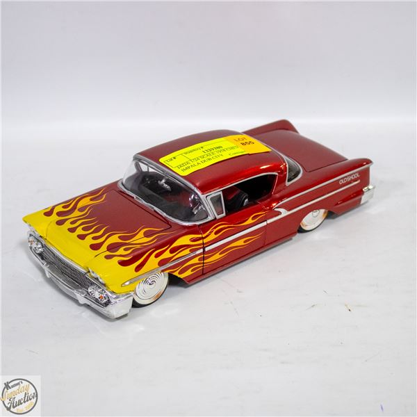 JADA 1/24 SCALE 1958 CHEVY IMPALA DUB CITY