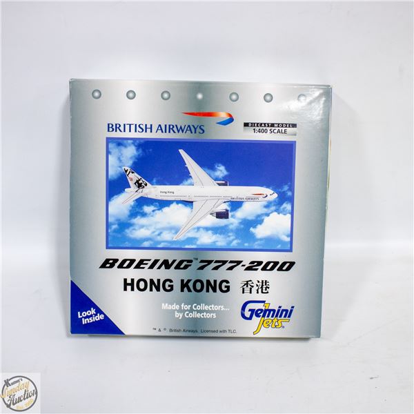 NEW GEMINI JETS BRITISH AIRWAYS BOEING 777-200