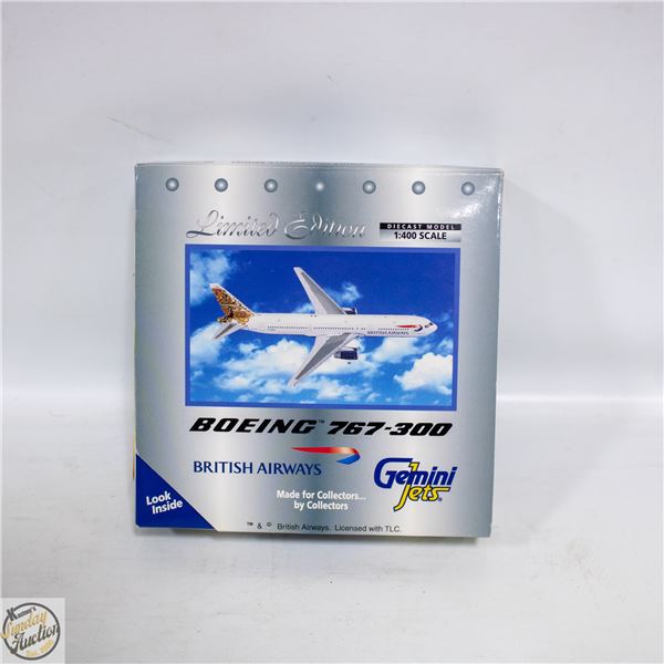 NEW GEMINI JETS BRITISH AIRWAYS BOEING 767-300