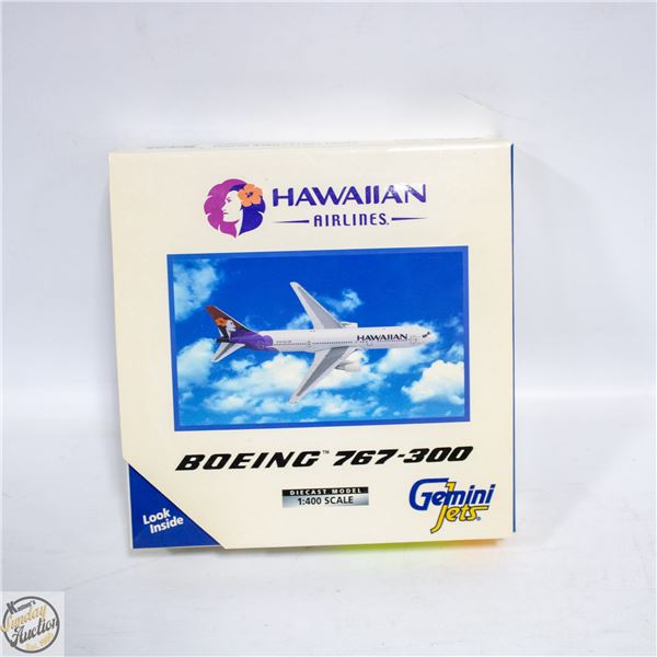 NEW GEMINI JETS HAWAIIAN AIRLINES BOEING 767-300 E