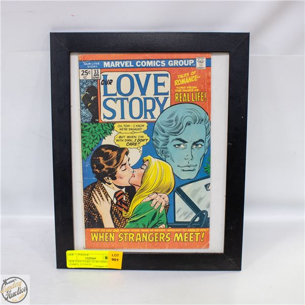 OUR LOVE STORY #33 BY MARVEL COMICS, 25 CENTS