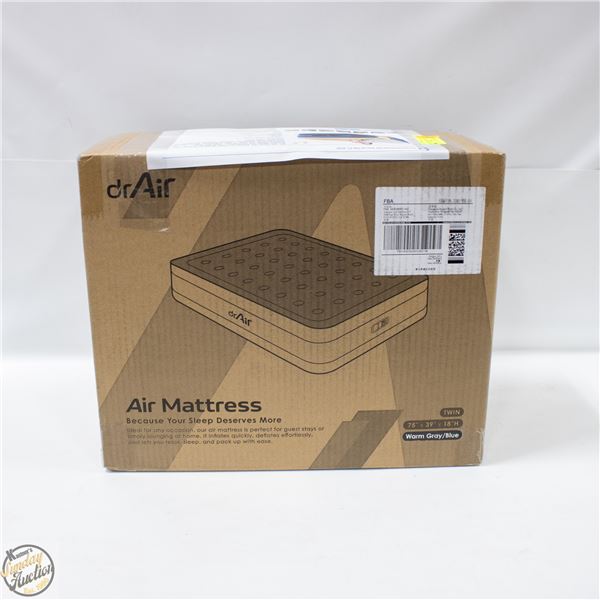 DR. AIR TWIN AIR MATTRESS WITH BUILT IN PUMP