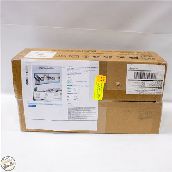 MT-VIKI DUAL MONITOR STAND - GAS SPRING