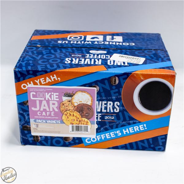 2 RIVERS KEURIG STYLE PODS COOKIE JAR VARIETY PACK