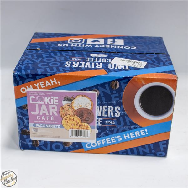 2 RIVERS KEURIG STYLE PODS COOKIE JAR VARIETY PACK