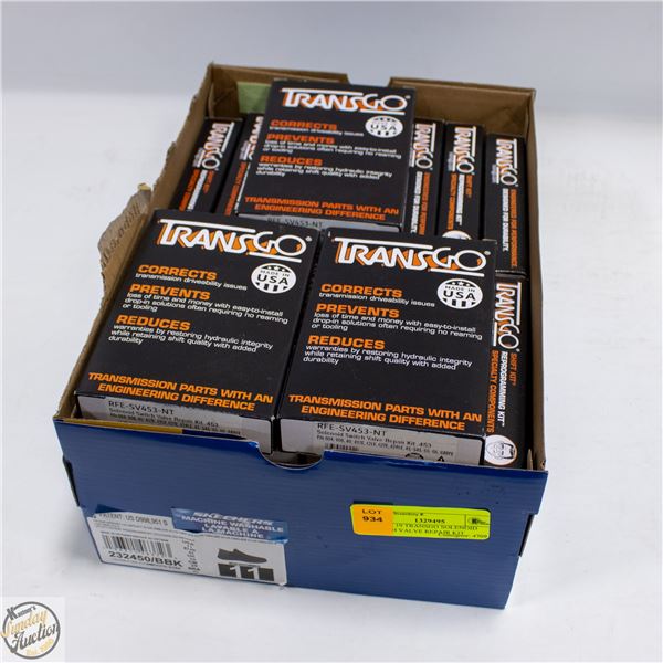 LOT OF 19 TRANSGO SOLENOID SWITCH VALVE REPAIR KIT