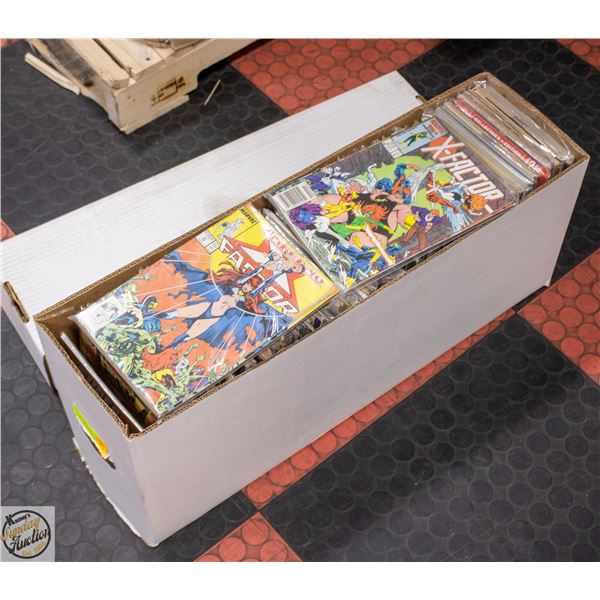 LONG BOX OF ASSORTED COMICS