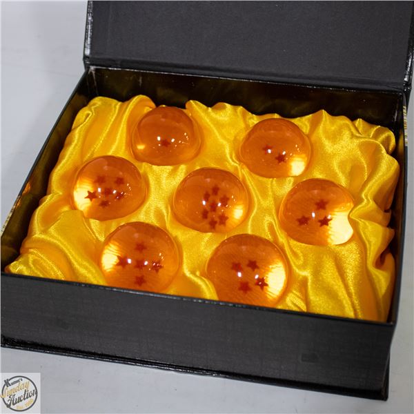 OFFICIAL BAN DAI DRAGONBALL Z CRYSTAL BALL SET