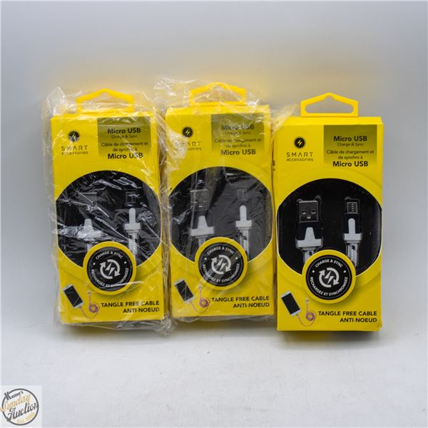 #5271-3 FT MICRO USB CHARGE & SYNC CABLE