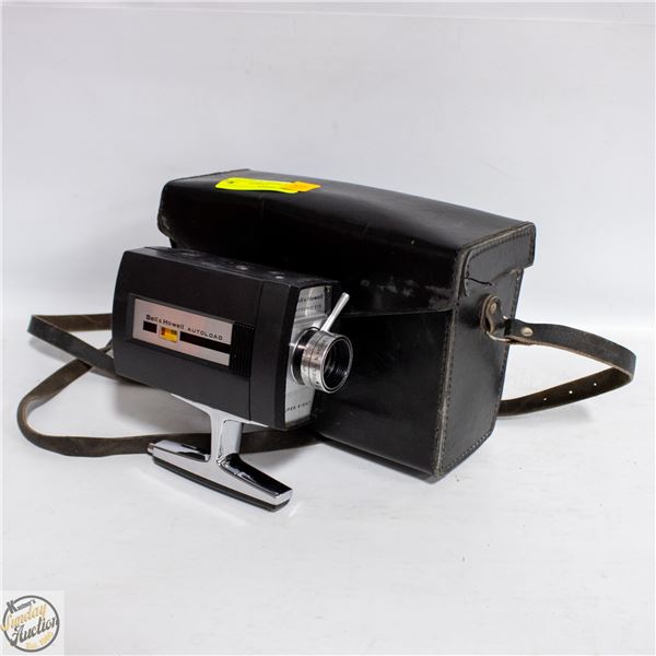 BELL & HOWELL AUTOLOAD SUPER 8 MOVIE CAMERA IN