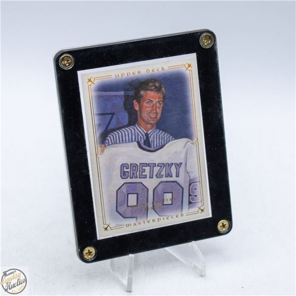 WAYNE GRETZKY UPPERDECK MASTERPIECES HOCKEY