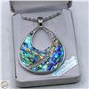 Image 1 : NEW IN BOX GLACIER PEARLE ABALONE PENDANT NECKLACE