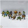 Image 1 : ASSORTED VINTAGE NINJA TURTLE FIGURES
