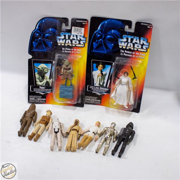 ASSORTED VINTAGE STAR WARS FIGURES