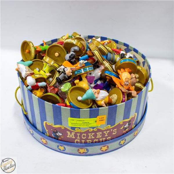 LOT OF DISNEY CHARACTER FIGURES