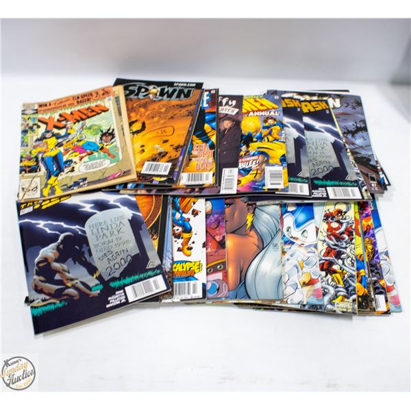 LOT OF SUPER HERO COMICS