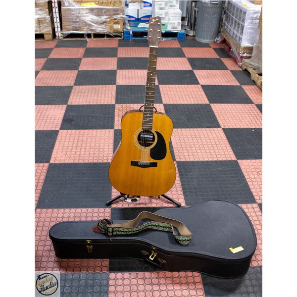 VINTAGE FENDER GEMINI 2 ACOUSTIC GUITAR WITH