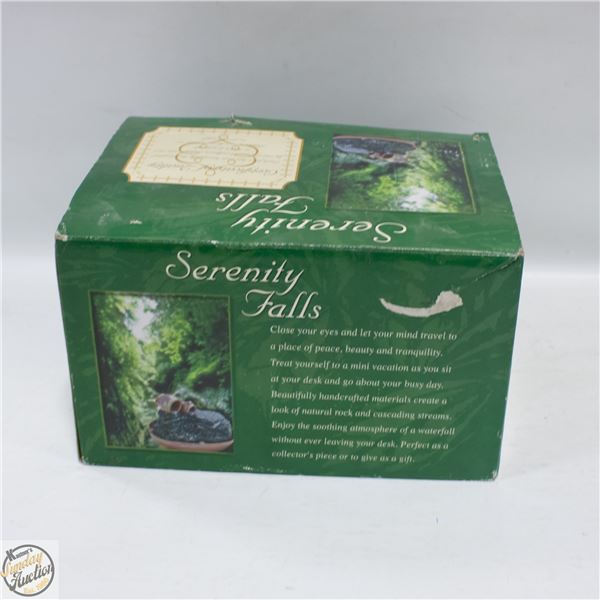 VINTAGE SERENITY FALLS TABLE FOUNTAIN