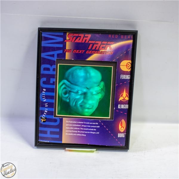 1994 STAR TEK TNG RED BEAM MATTED 3-D IMAGE