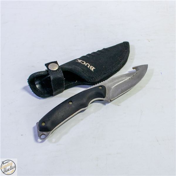BUCK KNIFE IN SHEATH