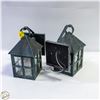 Image 1 : PAIR OF OUTDOOR GARAGE LIGHTS