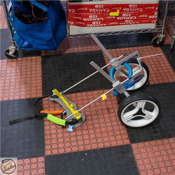 ADJUSTABLE CANINE MOBILITY ASSIST WHEELCHAIR
