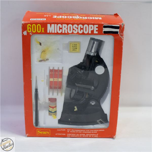 600X MICROSCOPE