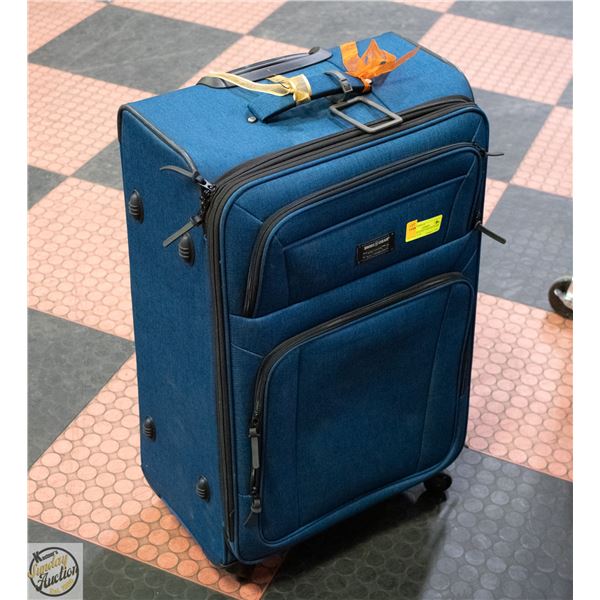 SWISS GEAR SOFT SIDE SUITCASE- 30" X 12" X 18"