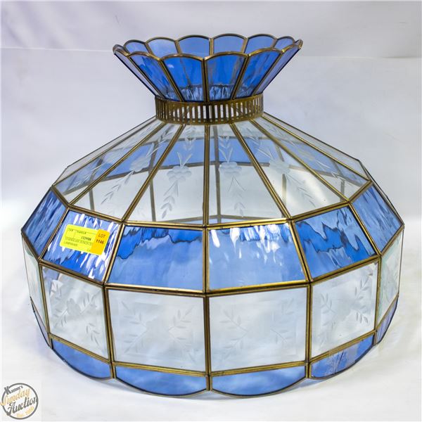 STAINGLASS 18 INCH CEILING LAMPSHADE