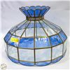 Image 1 : STAINGLASS 18 INCH CEILING LAMPSHADE