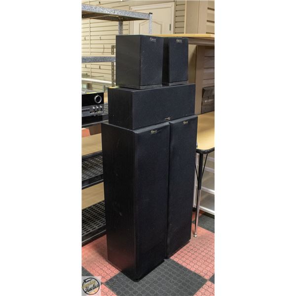 HIFI NUANCE SURROUND SOUND 4 SPEAKER WITH