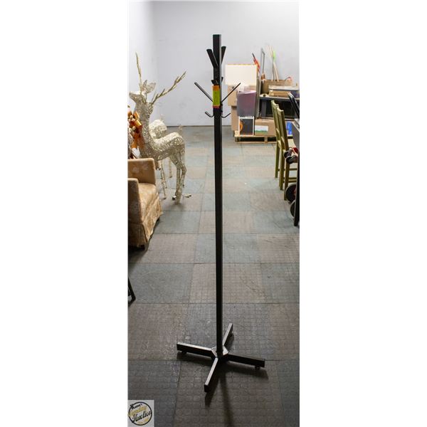 MODERN METAL COAT HANGER/RACK- 61"