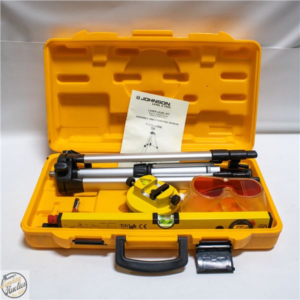NEW JOHNSON LASER LEVEL KIT 40-0909
