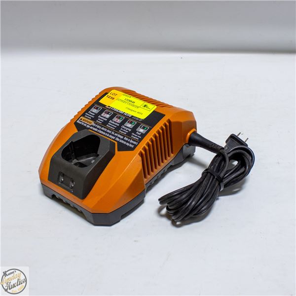 RIDGID BATTERY CHARGER
