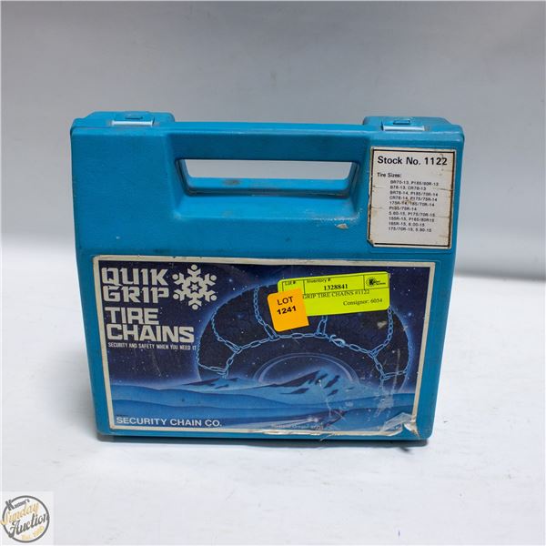 QUIK GRIP TIRE CHAINS #1122