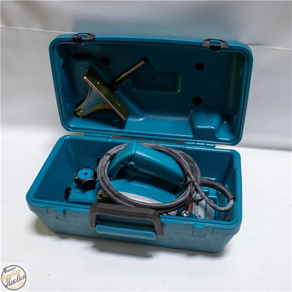 MAKITA POWER PLANER IN HARD SIDE CASE