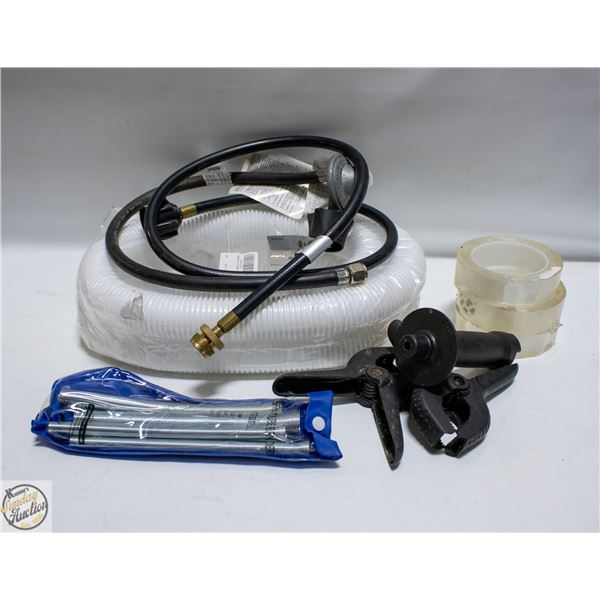 PLUMBING & GAS HOSE LOT
