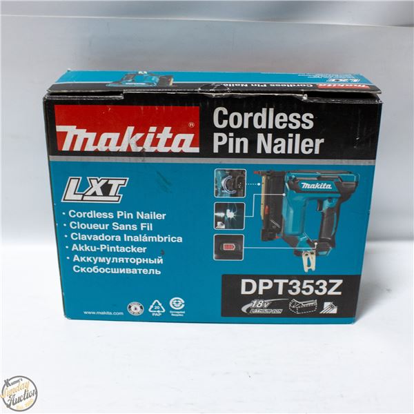 BOX OF NEW CORDLESS MAKITA DPT353Z 18V LXT