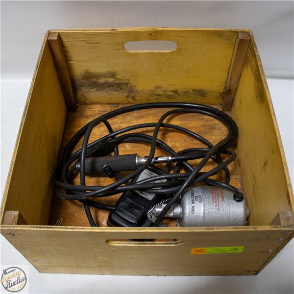 BOX OF NEW PFINGST MODEL CH MOTOR AND MATCHING