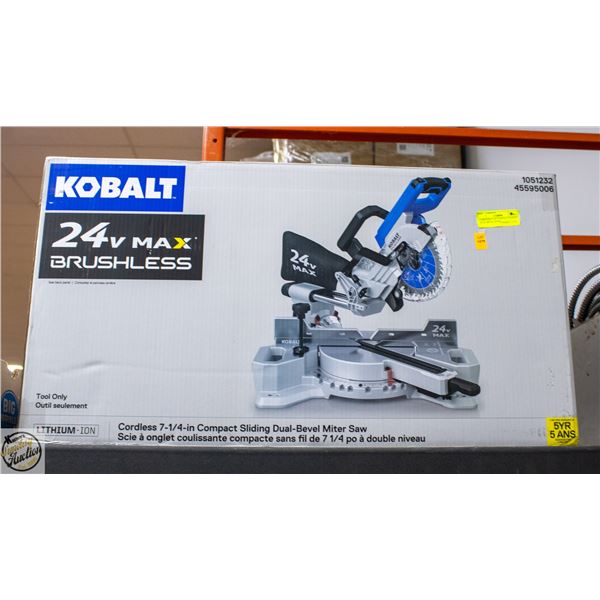 CORDLESS 7-1/4" COMPACT SLIDING DUAL BEVEL MITRE