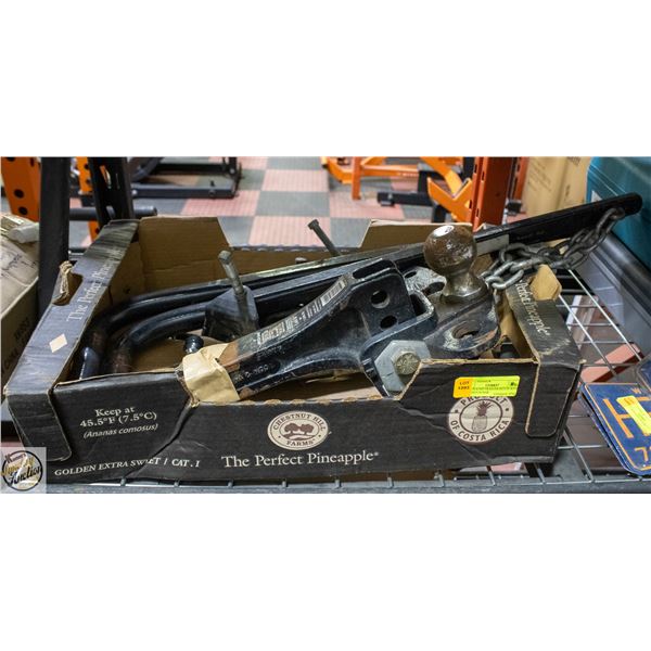 14000 POUND TRAILER HITCH WITH 2 INCH HITCH BAR