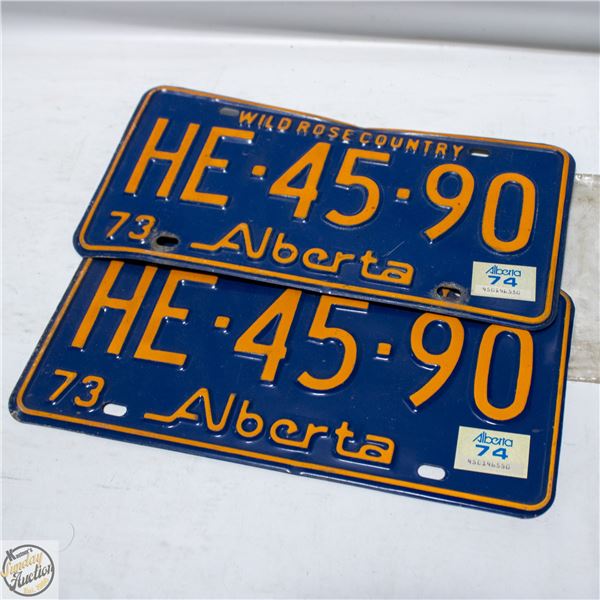 SET OF AB PLATES HE 4590