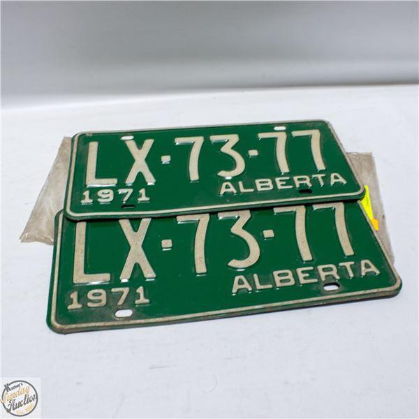 SET OF AB PLATES LX 7377