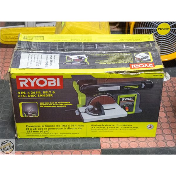 RYOBI BD4601G BELT AND DISC SANDER