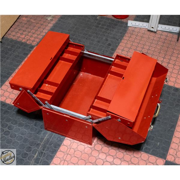 14" CRAFTSMAN RED TOOL BOX