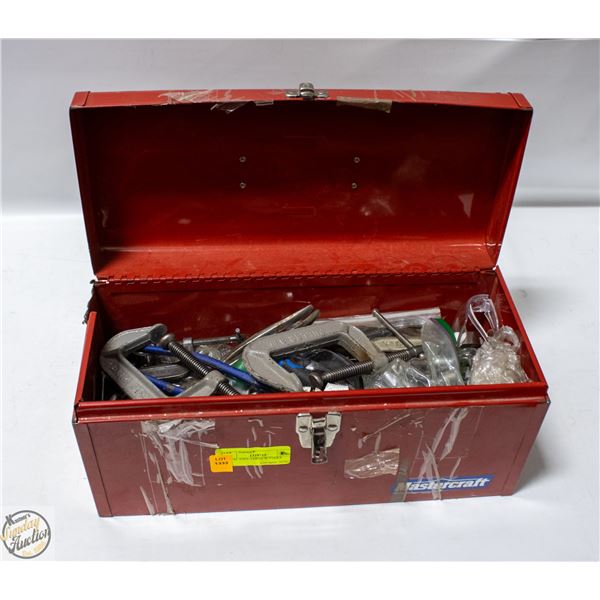 METAL TOOL CHEST W/TOOLS